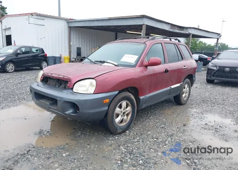 2005 Hyundai Santa Fe Gls/Lx из США, поврежденный, VIN KM8SC13E35U995639